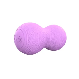 Massageador Corporal Vibratório Com Aquecimento Amendoim
