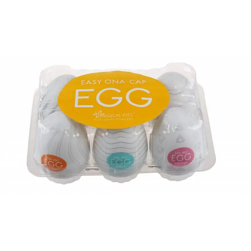 EGG Magical Kiss - Masturbador Masculino - Kit com 6un