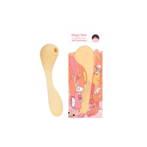 Magic Bobi Yellow - Vibração e Sucção - APP