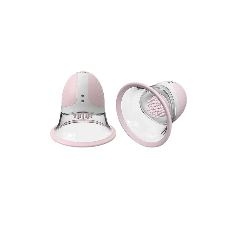 Massageador com Vibração para Mamilo - Sucção Manual - 2un
