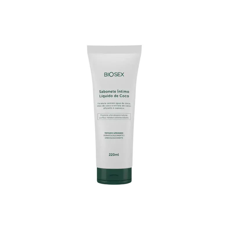 Sabonete Íntimo Líquido de Coco Biosex 1 Sabonete Íntimo Líquido de Coco Biosex