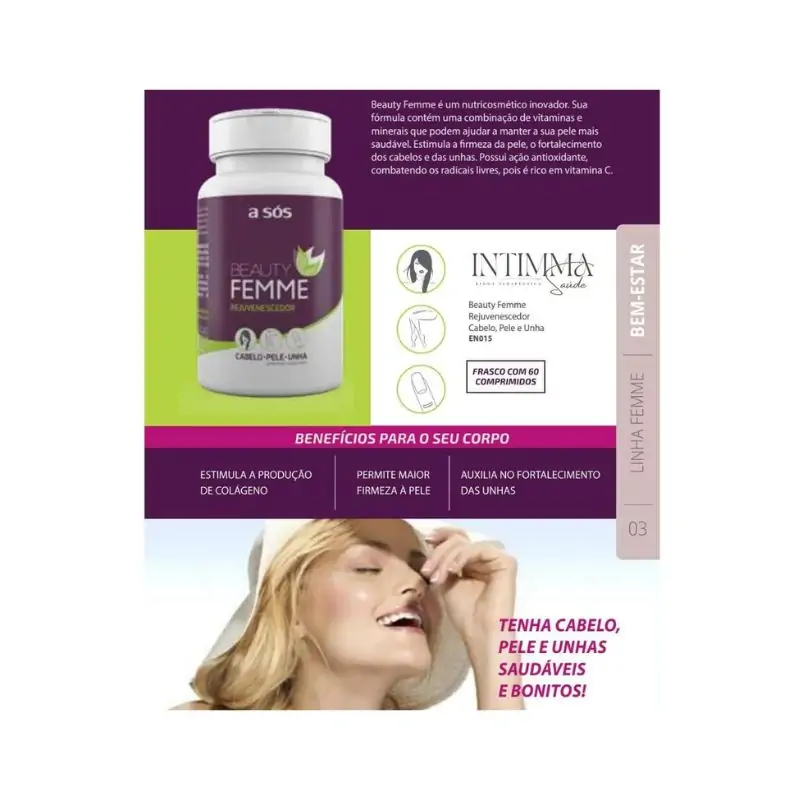 Beauty Femme Rejuvenescedor de Cabelo